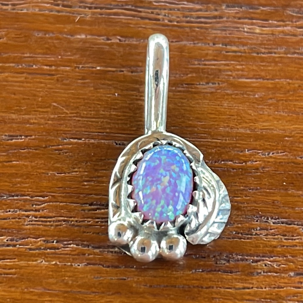 Opal & Sterling Pendant